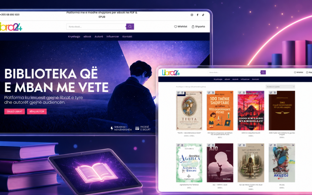 Ku të blesh libra shqip online në format PDF dhe EPUB?