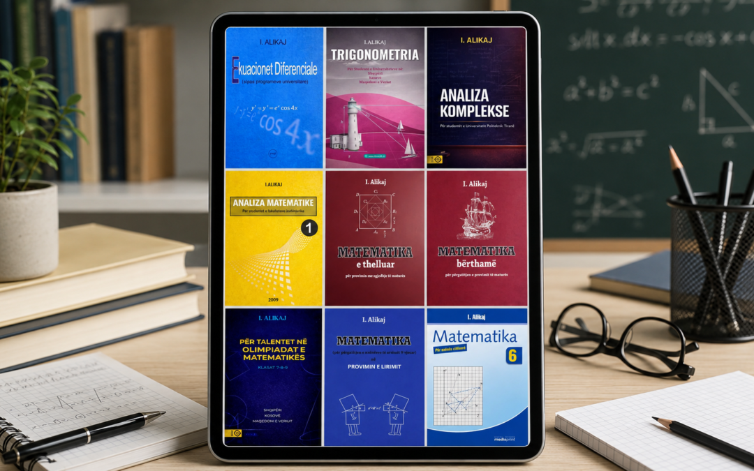 Nga shkolla tek universiteti: Librat e Islam Alikajt për ta kuptuar matematikën më mirë