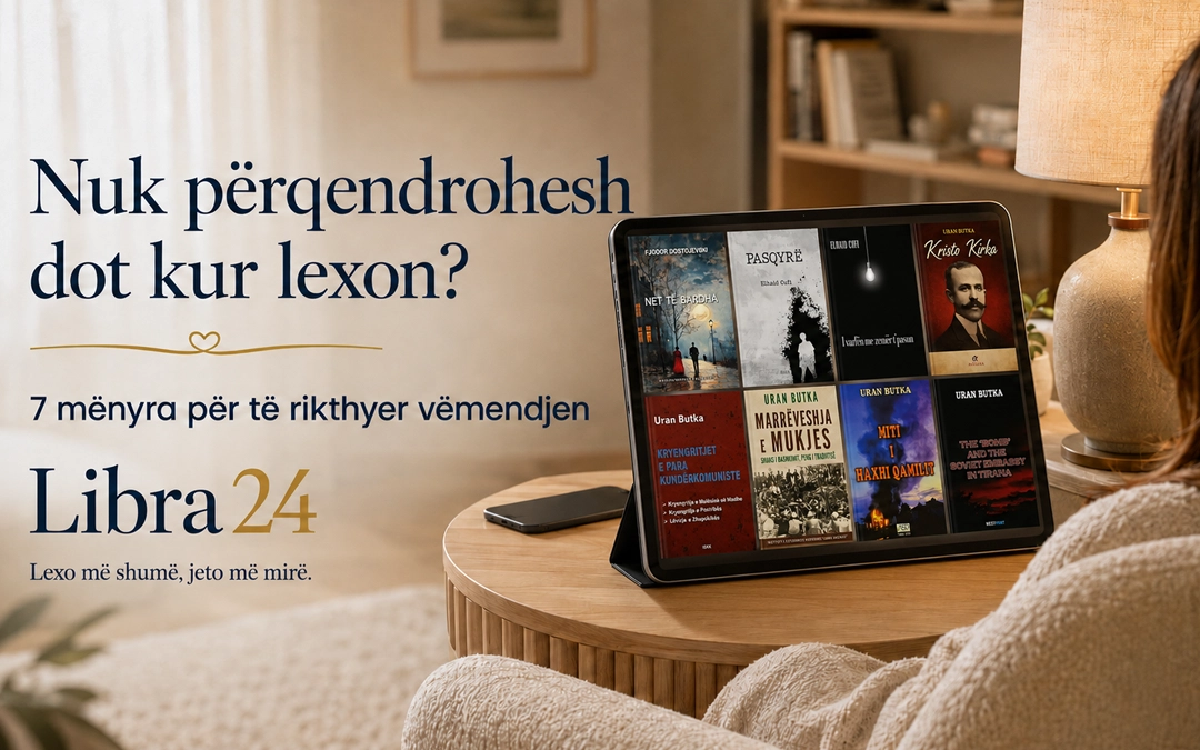 Nuk përqendrohesh dot kur lexon?